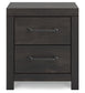 Hollivern Twin Panel Bed with Mirrored Dresser, Chest and Nightstand