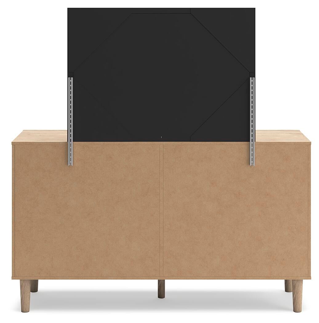 Cielden Queen Panel Headboard, Dresser and Mirror