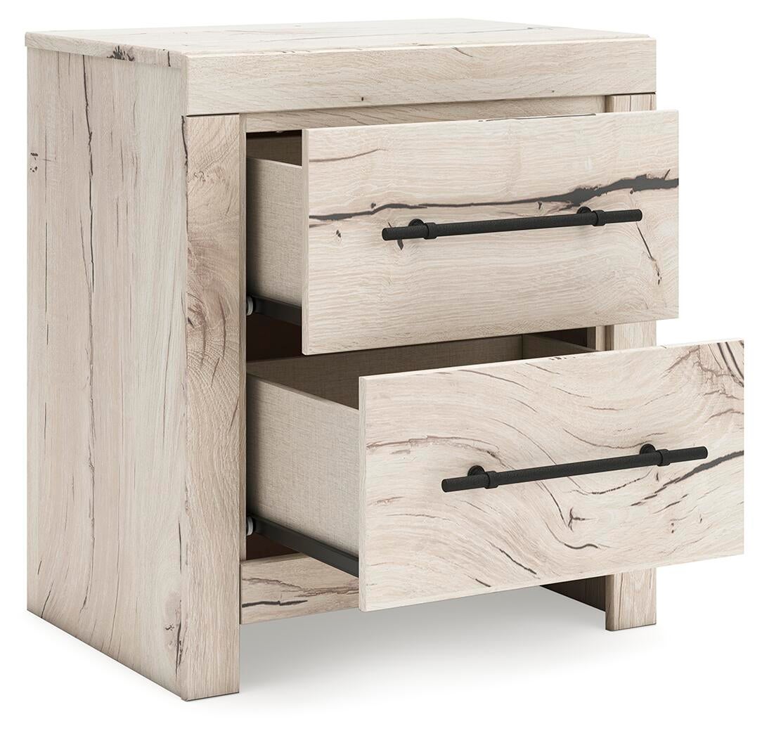 Lawroy Full Panel Storage Bed, Dresser, Mirror, Chest and Nightstand