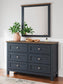 Landocken Queen Panel Headboard, Dresser, Mirror and Nightstand