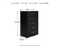 Finch Five Drawer Chest
