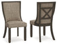 Tyler Creek Dining UPH Side Chair (2/CN)