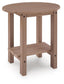 Grover Beach Oval End Table