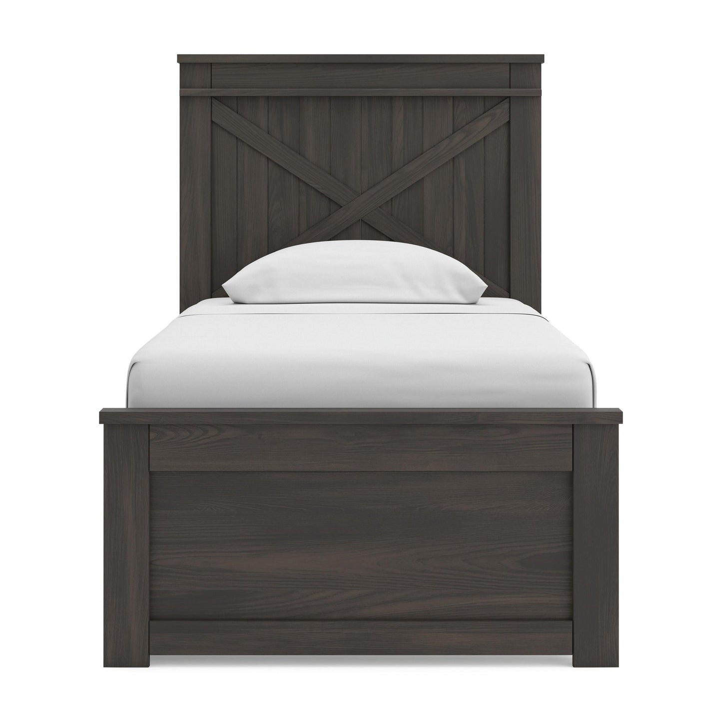 Vonitta Bay Twin Panel Bed with Storage