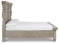 Harrastone California King Panel Bed with Dresser